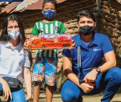 Gecelca celebra la navidad con 6.700 niños de sus comunidades de influencia