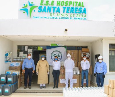 Gecelca apoya el Sur de Córdoba y la Guajira con alimentos y dotación hospitalaria