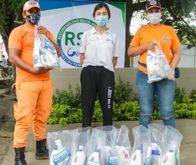 Gecelca entregó cuatro mil kits de bioseguridad a los habitantes del corregimiento de Mingueo