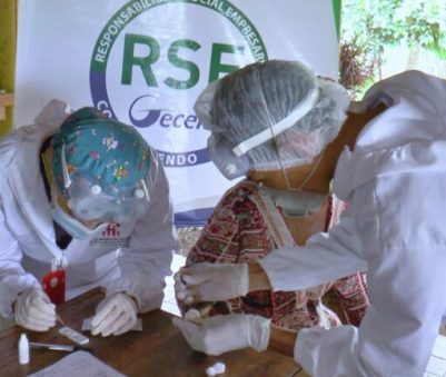 Gecelca dona mil pruebas rápidas para la detección del covid-19 en Puerto Libertador